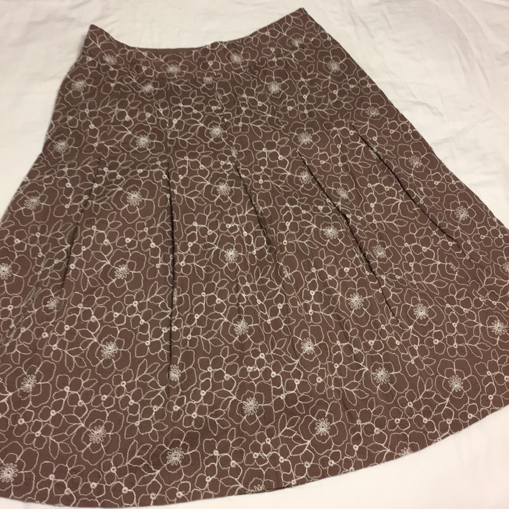 Boden Floral Skirt